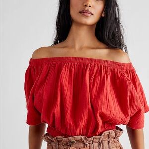 Free People Sneak Peek Top in BLACK